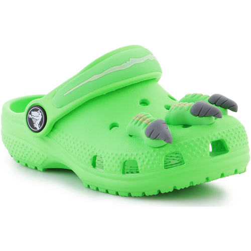 kengät Tytöt Sandaalit ja avokkaat Crocs Classic I Am Dinosaur Clog 209700-3WA Vihreä