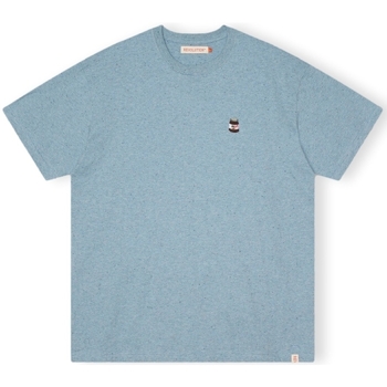 vaatteet Miehet T-paidat & Poolot Revolution T-Shirt Loose 1367 NUT - Blue Sininen