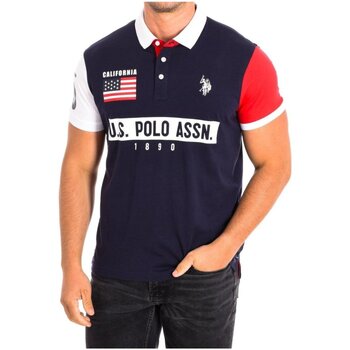 vaatteet Miehet T-paidat & Poolot U.S Polo Assn. 58877-177 Sininen