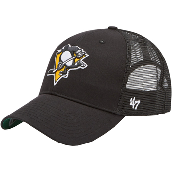 Asusteet / tarvikkeet Miehet Lippalakit '47 Brand NHL Pittsburgh Penguins Branson Cap Musta
