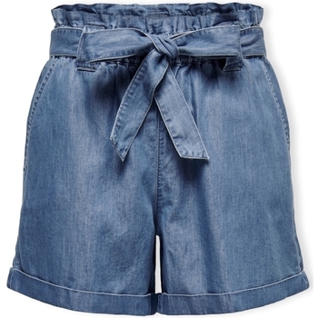 vaatteet Naiset Shortsit / Bermuda-shortsit Only Noos Bea Smilla Shorts - Medium Blue Denim Sininen