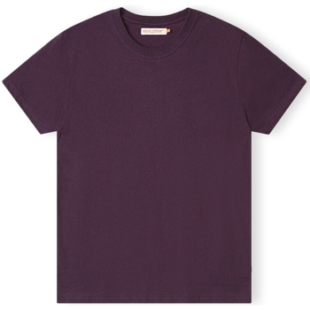 vaatteet Miehet T-paidat & Poolot Revolution T-Shirt Regular 1051 - Purple Melange Violetti