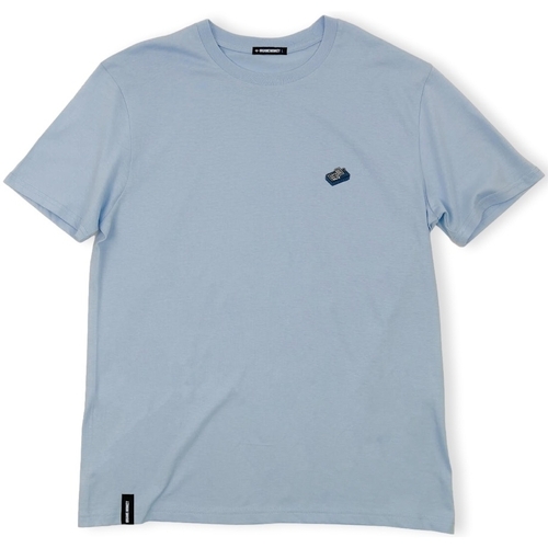 vaatteet Miehet T-paidat & Poolot Organic Monkey Survival Kit T-Shirt - Blue Macarron Sininen