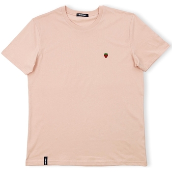 vaatteet Miehet T-paidat & Poolot Organic Monkey Strawberry T-Shirt - Salmon Vaaleanpunainen