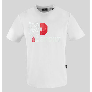 vaatteet Miehet Lyhythihainen t-paita Philipp Plein Sport - tips410 Valkoinen