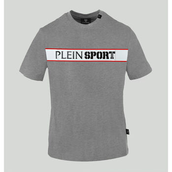vaatteet Miehet Lyhythihainen t-paita Philipp Plein Sport - tips405 Harmaa