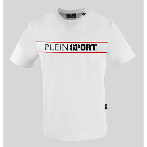 vaatteet Miehet Lyhythihainen t-paita Philipp Plein Sport - tips405 Valkoinen