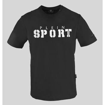 vaatteet Miehet Lyhythihainen t-paita Philipp Plein Sport - tips400 Musta