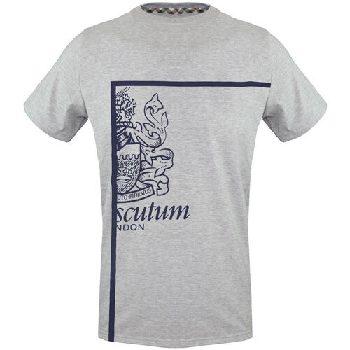 vaatteet Miehet Lyhythihainen t-paita Aquascutum - tsia127 Harmaa