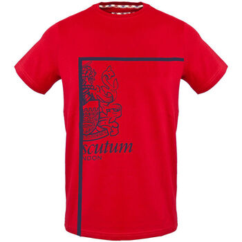 vaatteet Miehet Lyhythihainen t-paita Aquascutum - tsia127 Punainen