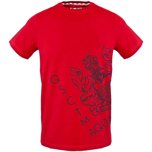 vaatteet Miehet Lyhythihainen t-paita Aquascutum - tsia115 Punainen