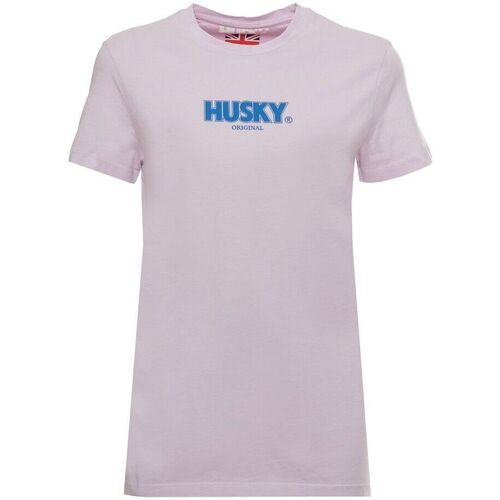 vaatteet Naiset Lyhythihainen t-paita Husky - hs23bedtc35co296-sophia Sininen