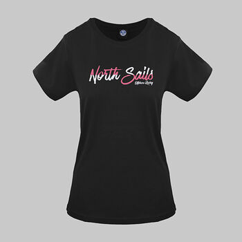 vaatteet Naiset Lyhythihainen t-paita North Sails - 9024310 Musta