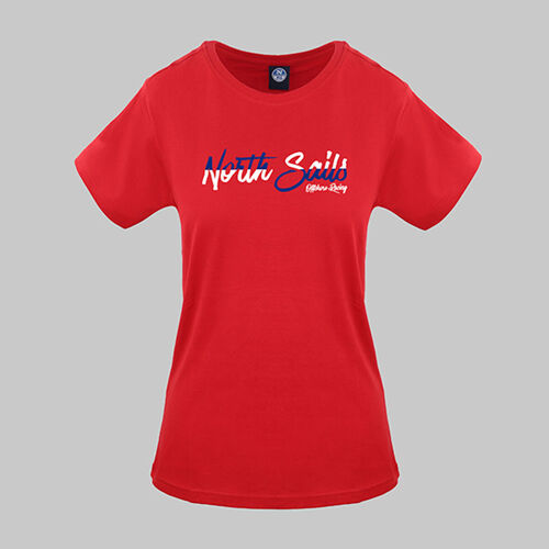 vaatteet Naiset Lyhythihainen t-paita North Sails - 9024310 Punainen