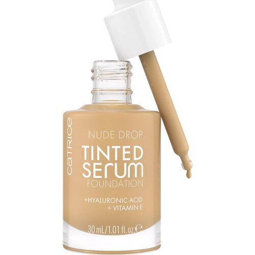 kauneus Naiset Meikinpohjustusvoiteet Catrice Nude Drop Tinted Serum Foundation - 040N Beige