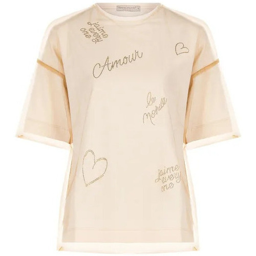 vaatteet Naiset T-paidat & Poolot Rinascimento CFC0119189003 Väritön