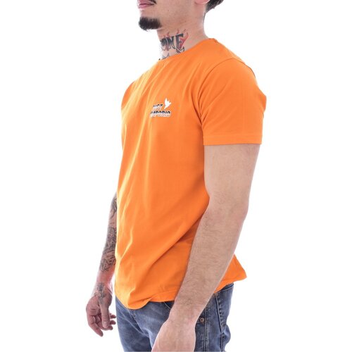vaatteet Miehet Lyhythihainen t-paita Just Emporio JE-MILBIM-01 Oranssi