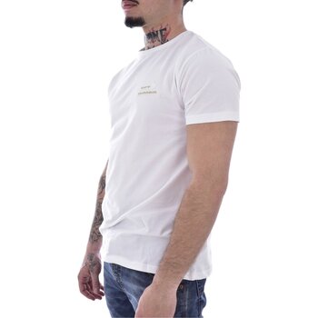 vaatteet Miehet Lyhythihainen t-paita Just Emporio JE-MILBIM-01 Valkoinen