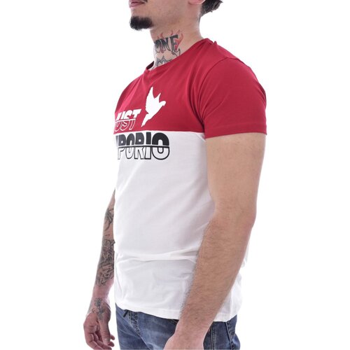 vaatteet Miehet Lyhythihainen t-paita Just Emporio JE-MOBIM-01 Punainen