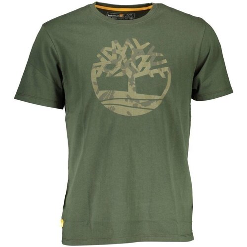vaatteet Miehet Lyhythihainen t-paita Timberland TB0A2B6Z Vihreä