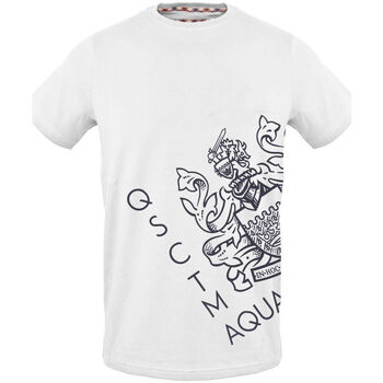 vaatteet Miehet Lyhythihainen t-paita Aquascutum - tsia115 Valkoinen