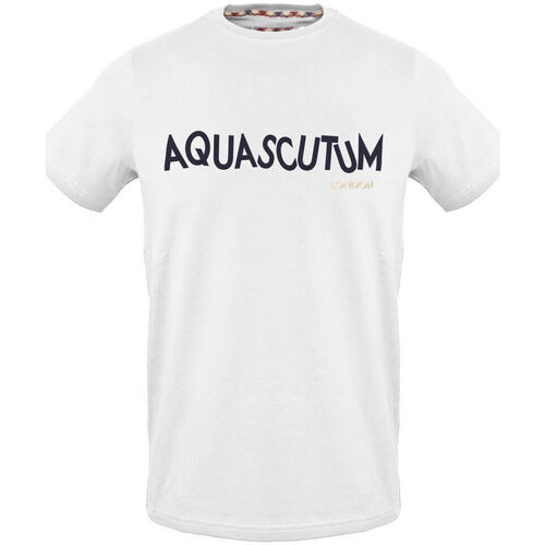 vaatteet Miehet Lyhythihainen t-paita Aquascutum - tsia106 Valkoinen