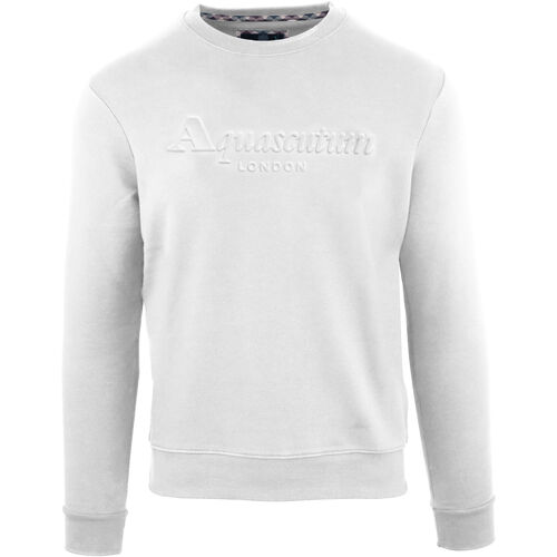 vaatteet Miehet Lyhythihainen t-paita Aquascutum - FG0323 Valkoinen