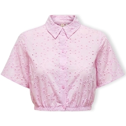 vaatteet Naiset Topit / Puserot Only Kala Alicia Shirt - Pirouette Vaaleanpunainen