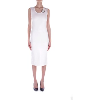 vaatteet Naiset Lyhyt mekko Costume National CWS44002VE 8755 Valkoinen
