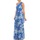vaatteet Naiset Pitkä mekko Manoukian 613356 Sininen