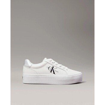 kengät Naiset Tennarit Calvin Klein Jeans YW0YW01474 Valkoinen