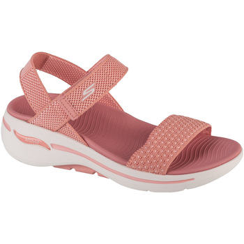 kengät Naiset Urheilusandaalit Skechers Go Walk Arch Fit Sandal - Polished Vaaleanpunainen