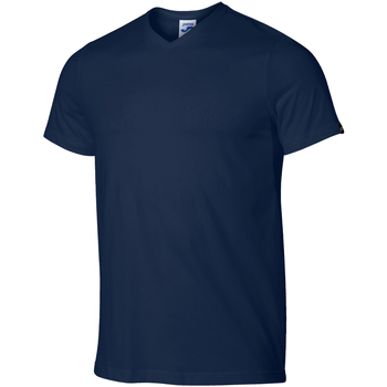 vaatteet Miehet Lyhythihainen t-paita Joma Versalles Short Sleeve Tee Sininen