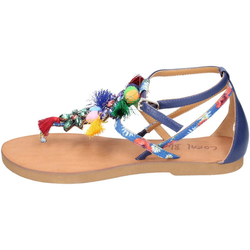 kengät Naiset Sandaalit ja avokkaat Coral Blue EX326 Sininen