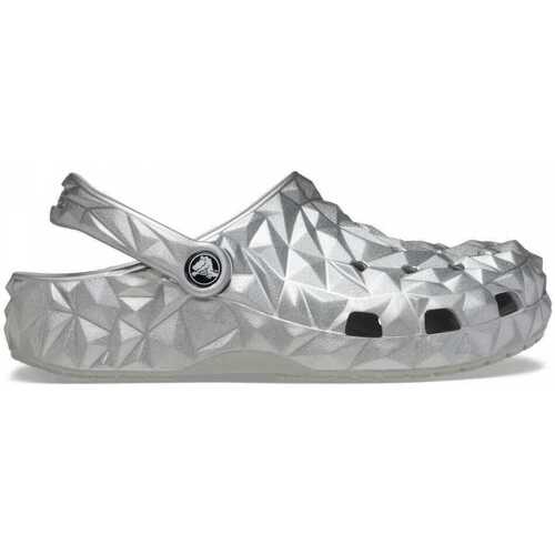 kengät Naiset Sandaalit ja avokkaat Crocs Cls metallic geometric clog Hopea