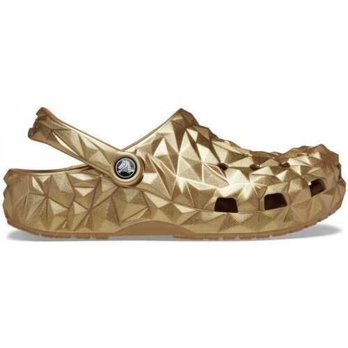 kengät Naiset Sandaalit ja avokkaat Crocs Cls metallic geometric clog Kulta