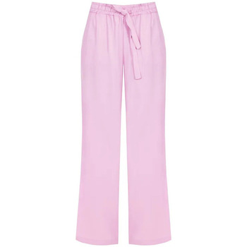 vaatteet Naiset Väljät housut / Haaremihousut Rinascimento CFC0119484003 Vaaleanpunainen
