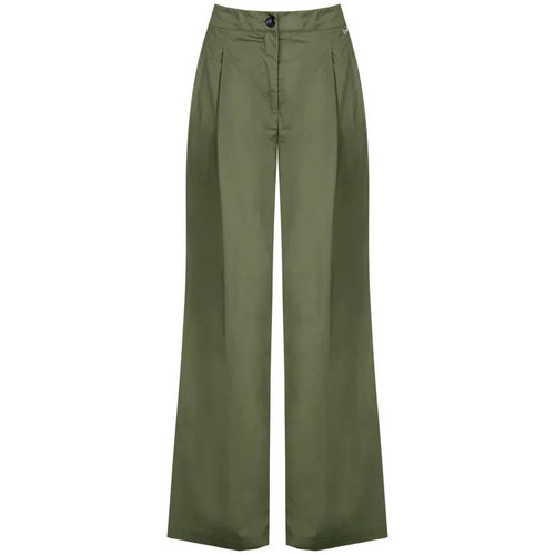 vaatteet Naiset Housut Rinascimento CFC0119499003 Sotilaallinen vihreä