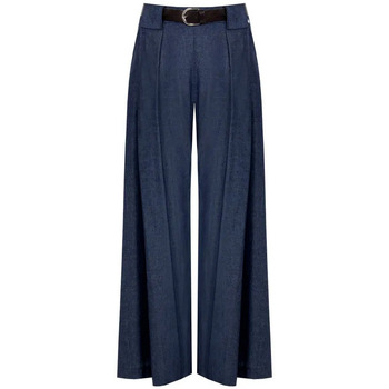 vaatteet Naiset Väljät housut / Haaremihousut Rinascimento CFC0119591003 Sininen