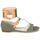 kengät Naiset Sandaalit ja avokkaat John Galliano A65970 Vihreä / Beige