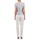 vaatteet Naiset 5-taskuiset housut Manoush FLOWER BADGE Valkoinen