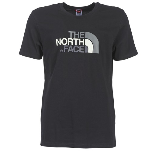 vaatteet Miehet Lyhythihainen t-paita The North Face S/S EASY TEE Musta