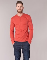 vaatteet Miehet T-paidat pitkillä hihoilla BOTD ETUNAMA Punainen