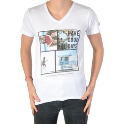 vaatteet Tytöt Lyhythihainen t-paita Deeluxe 77347 Valkoinen