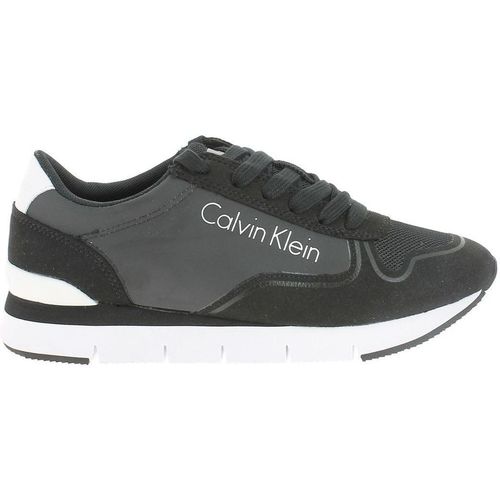 kengät Naiset Tennarit Calvin Klein Jeans TORI REFLEX Musta