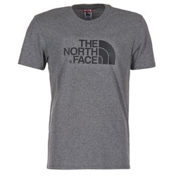 vaatteet Miehet Lyhythihainen t-paita The North Face EASY TEE Harmaa