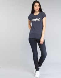 vaatteet Naiset Skinny-farkut G-Star Raw 3301 HIGH SKINNY Sininen