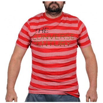 vaatteet Miehet T-paidat & Poolot Converse Century T-shirt Punainen