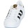 kengät Lapset Matalavartiset tennarit adidas Originals SUPERSTAR Valkoinen / Musta