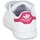 kengät Tytöt Matalavartiset tennarit adidas Originals STAN SMITH CF I Valkoinen / Vaaleanpunainen